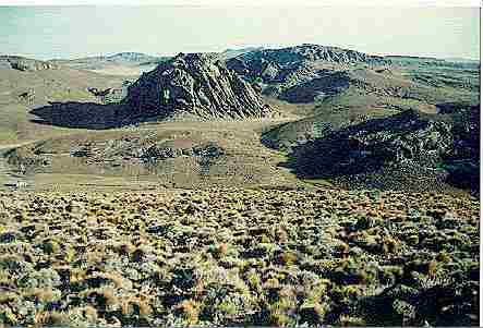 Vista del Cerro Somuncura Chico